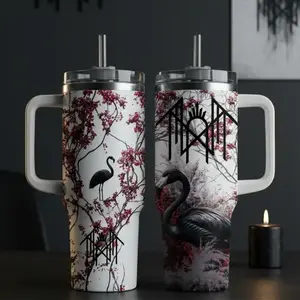 Rock Band Tour 20oz 40oz Tumbler, Lover Sleep Token Tumbler Gift, Hot Cold Drink Cup, Gift For Fans Water Bottles Bottled