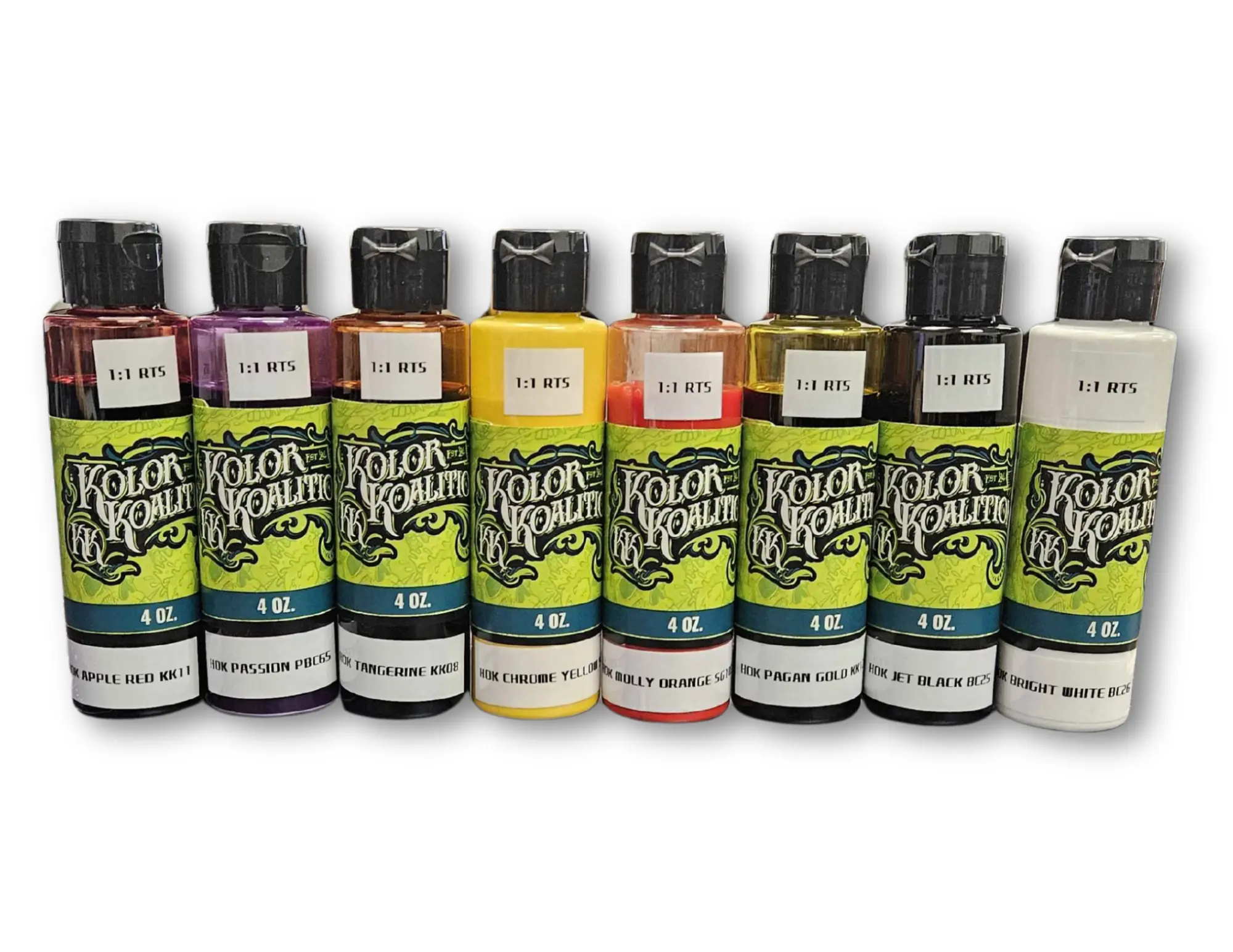 House of Kolor Hot Rod Inferno Airbrush Paint Kit – Flame Color Set