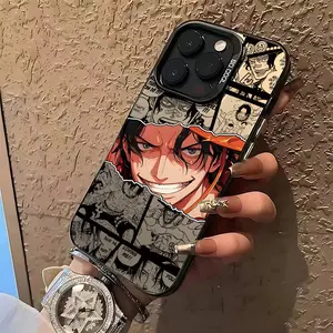 Hot Anime New Ace Cool Protective Phone Case Suitable for iPhone 17 16e 16 15 14 13 12 11 Mini Pro Max Air X XR XSMAX 8 7 Plus Anti Fall Matte Back Cover