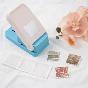 Lever-action punch press, used for scrapbooking, card making, junk journals, and DIY decorative creation of vintage stamps