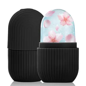 Ice Roller for Face and Eye, Upgrated Ice Face Roller,Facial Beauty Ice Roller Skin Care Tools, Ice Facial Cube, Gua Sha Face Massage, Silicone Ice Mold for Face Beauty