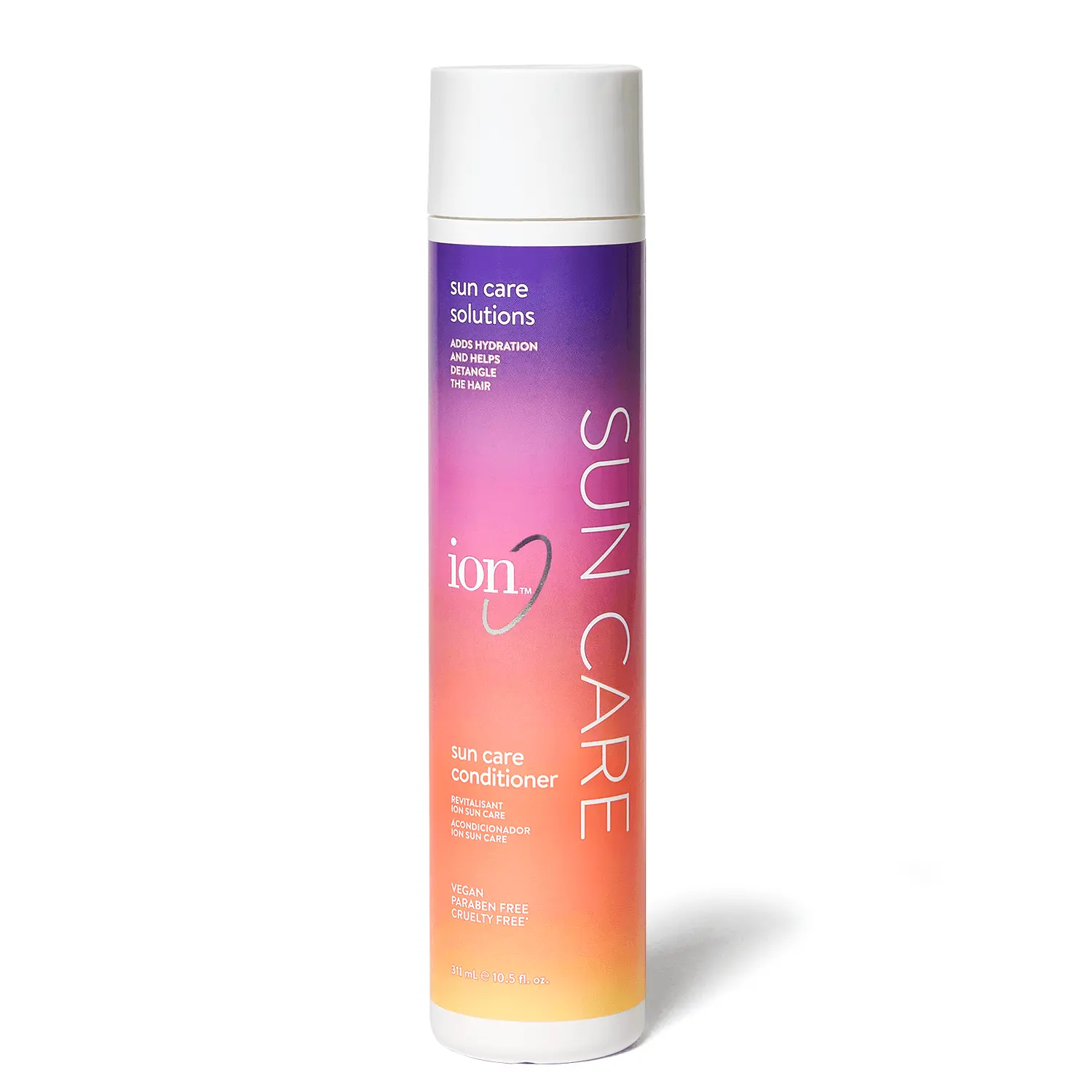 ion Sun Care Conditioner - Hair Care Product for Adults, Detangling Formula, Hydrates Hair, Conditioning Benefits, Paraben-Free, Cruelty-Free, Vegan, 10.5 Fl Oz