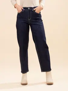 Vervet High Rise Slim Barrel Jeans | 0-15