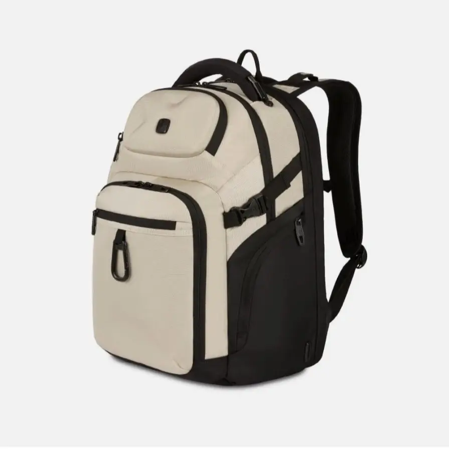 SwissGear Endure ScanSmart Laptop Backpack – Vintage Khaki - 17'