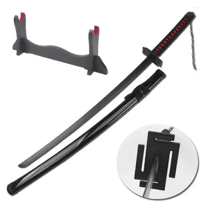 ELERVINO Real Bleach Zangetsu Sword Cosplay 41 inches with Wooden Holder Stand Display Anime Fans for Halloween Role Playing Props Cosplay Collection Decoration Christmas Gift Birthday New Year