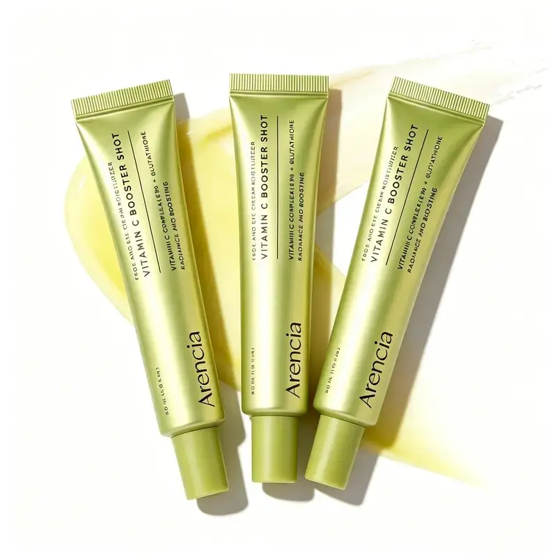 Arencia Vitamin C Booster Shot Serum with Glutathione, Niacinamide and Vitamin E for Dark Spot, Fine Lines & Wrinkles, Glass Skin, Korean Skincare 30ml/1.01 fl.oz（1-3PCS）