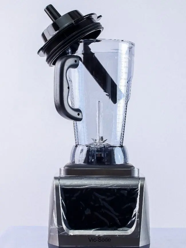 Vicsode 5L Commercial Blender | 1680W High-Power Smoothie, Ice Crushing & Food Processing Blender