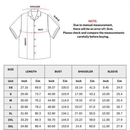 Men's Hunting Camo Hawaiian Shirt - Lightweight Breathable Button Up for Fishing, Hiking & Summer Tropical Vacations. Outdoor Performance Meets Casual Style