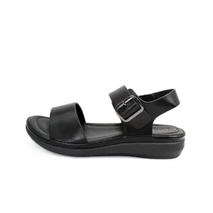 AUBRIE-2 WOMAN SANDALS OPEN ROUND TOE PLATFORM HEEL ANKLE STRAP BUCKLE