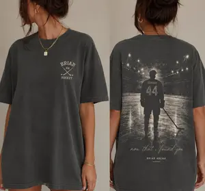 [ComfortColors] 2Sided Vintage 44Grahamm Hockey Graphic T-Shirt, Retro College Sports Tee, Athletic Romance Inspired Shirt, Oversized Game Day Apparel Gift Top