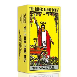 Waite Original Tarot Card Set with 78 Durable Tarot Cards and Guide Book, Classic Tarot Game for Adults and Teens 14 Years Above, Perfect for Beginners, Tarot Card Decks, Card Games