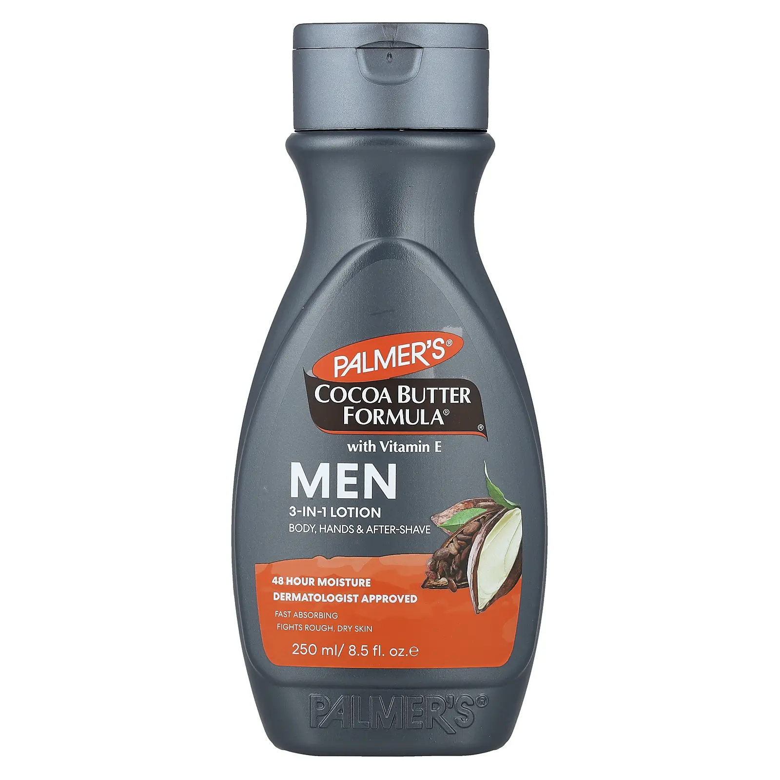 Palmer's Cocoa Butter Formula® with Vitamin E, Men, 3-In-Lotion, 8.5 fl oz (250 ml) Palmer's Cocoa Butter Formula® with Vitamin E, Men, 3-In-Lotion, 8.5 fl oz (250 ml)