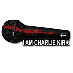 Charlie Kirk Tribute Decal – Durable 3M Vinyl Sticker for Car, Laptop, or Toolbox – Waterproof & Easy Peel and Stick