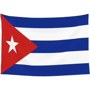Cuba Flag Wall Hanging Tapestry 60x40 Inch Cuban Flags Wall Hanging Tapestry for Bedroom Living Room Dormwall decor flags