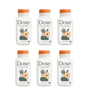 Dose Skin Support Shot - 2oz Daily Dose with Aloe Vera Amla & Sea Buckthorn for Cholesterol Health - Plant-Based Blend of Curcumin Dandelion Ginger Milk Thistle - Convenient Drinkable Supplement