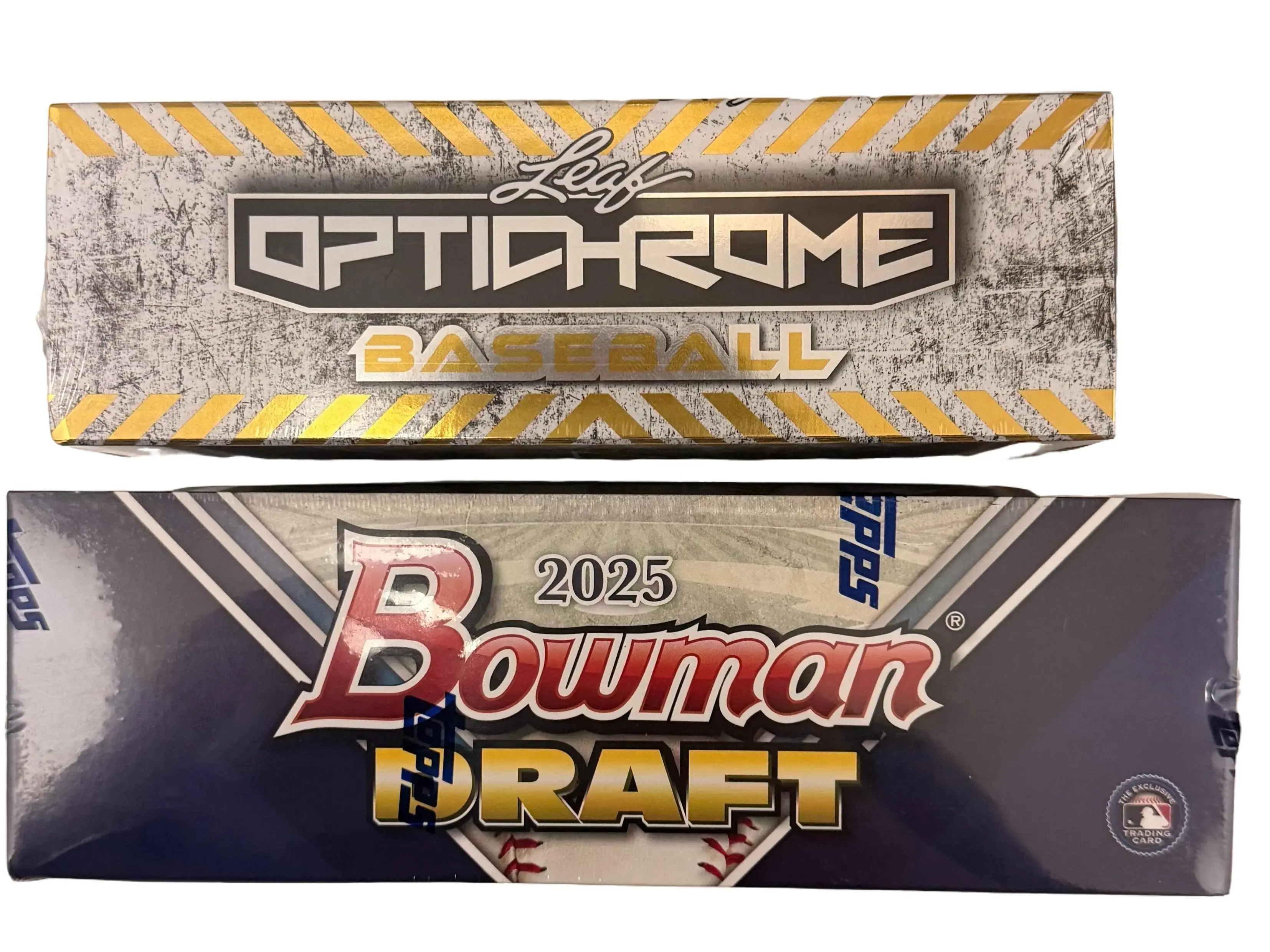 PYT MLB Break - 1x Bowman Draft 2025 Jumbo Hobby Box - 1x Leaf 2025 Optichrome Hobby Box - 392, multiple numbered cards, inserts, 9 autographs, and more!
