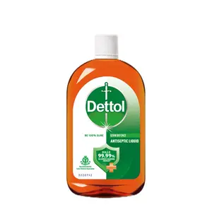 Dettol Antiseptic Liquid for Surface Disinfection & Hygiene - Kills 99.9% Germs, 1 Litre Bottle Household