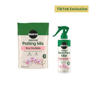 Orchid Bundle | Orchid Care Kit - Indoor Potting Mix for Orchids, Orchid Plant Food