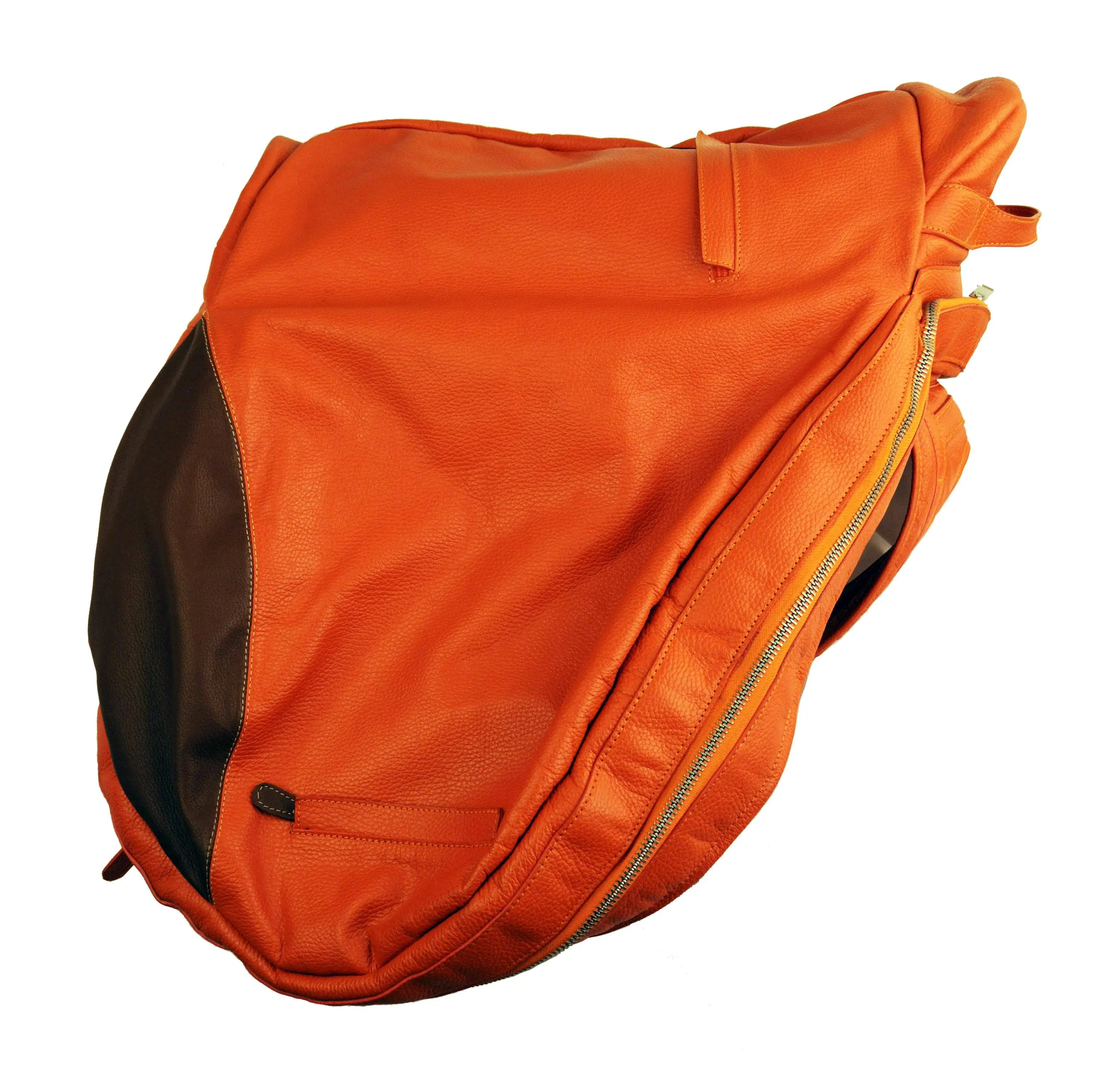 L'étalon Saddle Backpack- Orange