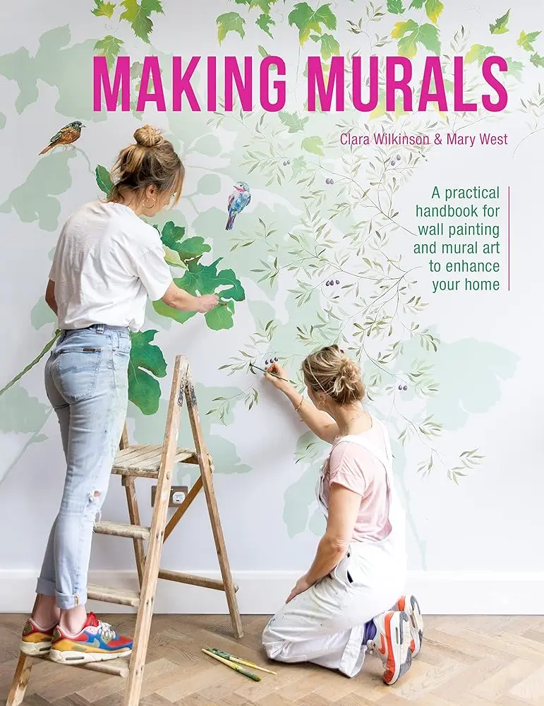 Wall Painting & Mural Art Practical Handbook: Home Enhancement Guide with Step-by-Step Instructions, Design Templates, Innovative Doodle Grid Method by Mary West (Crafts & DIY, Lifestyle & Hobbies Book)