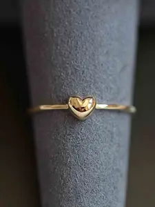 Adjustable Heart Design Ring, Elegant Daily Wear Jewelry, Stylish Accessory for Women & Girls, Perfect Gift Idea, Adjustable Rings