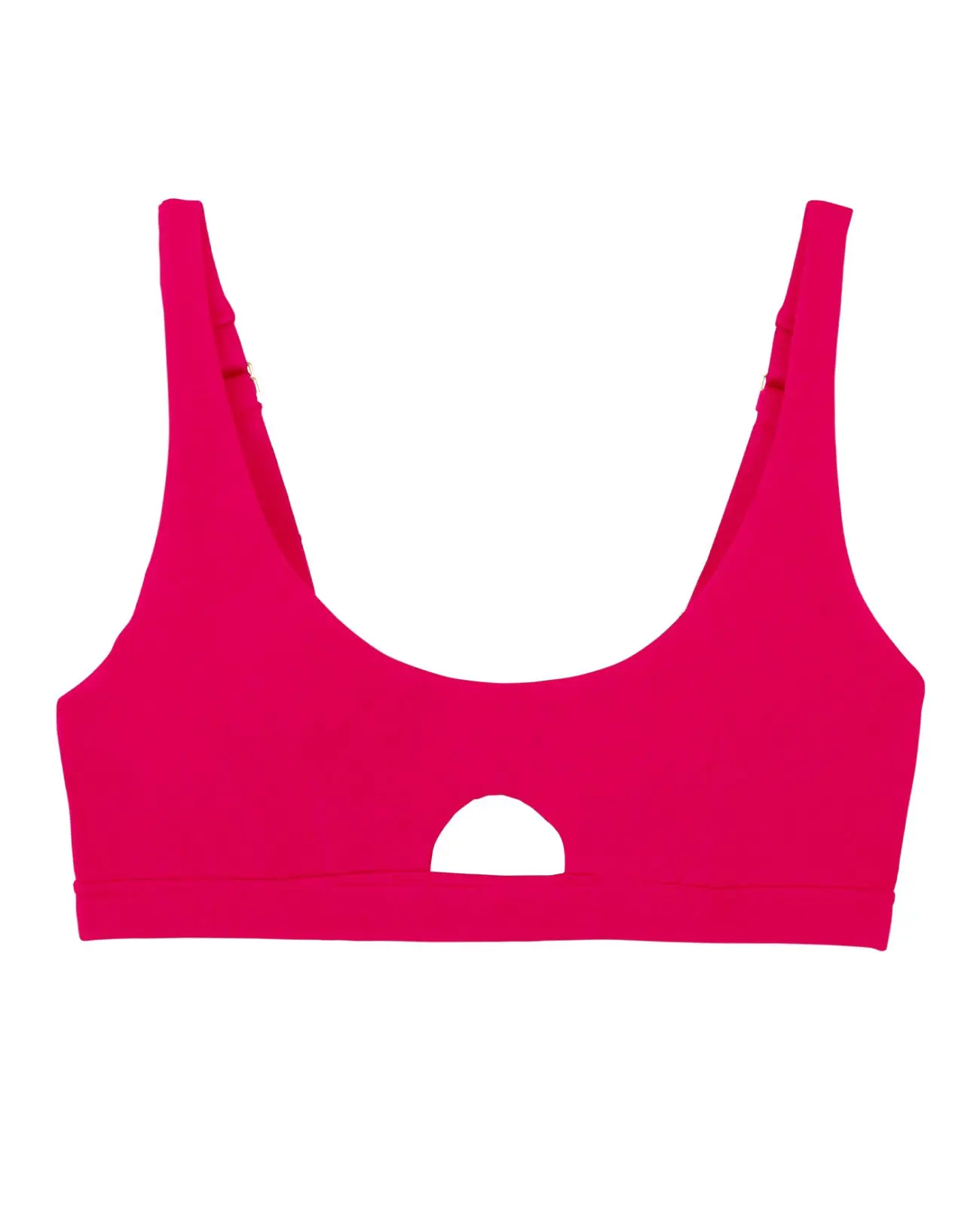 Organic Cotton Keyhole Soft Bra in Aurora