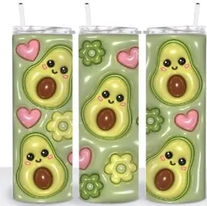 Avocado Tumbler 20oz - Perfect for Your Drinks - Bottle, Drinkware