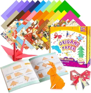 Craft Origami Paper Kit for Kids Ages 5-8 8-12, with Guiding Book, 360 Sheets DIY Art and Crafts Supplies,Colorful Folding Papers Set Projects Gifts Activity for Boy Girl Toys