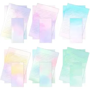 Stationery Writing Paper Set with Envelopes, 8.18" x 5.5", 30 Letter Sheets & 18 Envelopes, Smooth Printable Letter Paper for Handwritten Notes, Personal Letters, Invitations, Office & Home