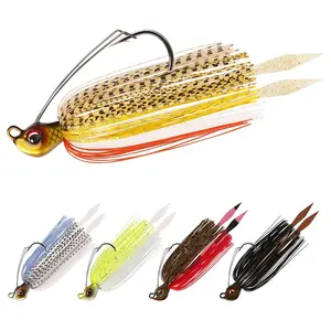 TRUSCEND Jigs Fishing Lures with Ultra Smooth Teflon Hook Tour Grade Titanium Weed Guard Swim Jigs Valuable Weedless Skirted Jig for Crappie Bass Trout Freshwater Fishing Gear