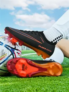 Unisex Seamless Football Cleats, Anti-Slip Durable Outdoor Shoes, Superior Grip and Ankle Support, High-End Fashion Design, Suitable for Teens, Students, Adults