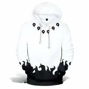 Anime Pop Theme Hoodie — Unisex fashion anime cosplay clothing, novelty printed sweater, casual long-sleeve pullover menswear