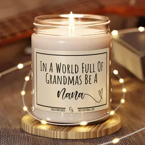 Nana Candle, Nana Gifts, Grandmother Christmas  Birthday Gift, for Her from Grandkids