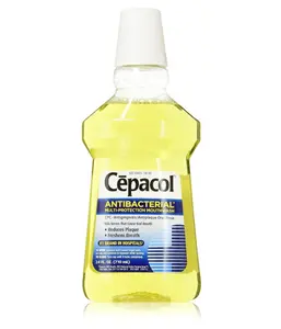 Cepacol Antibacterial Multi-Protection Mint Freshening Mouthwash 24 oz Oral Peppermint