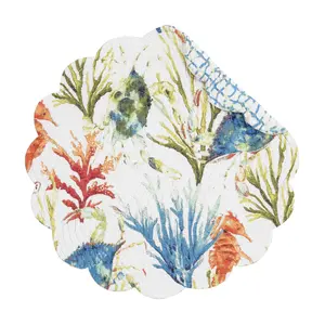 17" Marino Round Placemat Set of 6 by Valerie