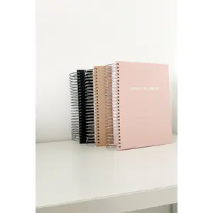 Linen A5 Coil Budget Planner (UNDATED)