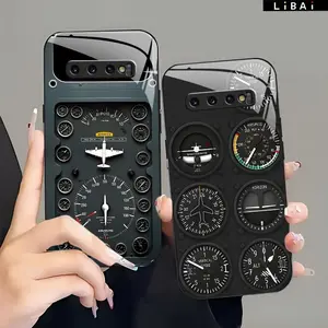 Suitable for [Galaxy S10 Plus] New high-end glass  mobile phone case New business simple mobile phone case Affordable price Anti-drop and anti-fingerprint-888