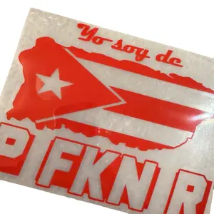 Yo Soy de P FKN R Pegatinas de vinilo para coche Variedad de colores