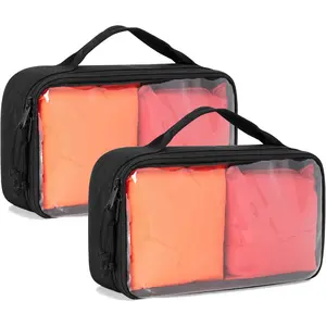 Cornhole Bag Carry Case Holds 8 Bean Bags, Portable Carrier with Handle for Men and Women, Black