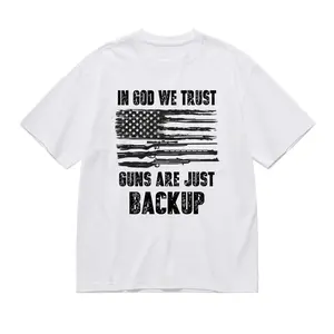 In God We Trust, All Others Are Just Backup USA Flag T-Shirt, retro 1776 patriotic design, comfy daily casual wear, great American pride gift for dad. # TikTokMadeMeBuyIt # PatrioticTee # InGodWeTrust # USA1776 # DadGift