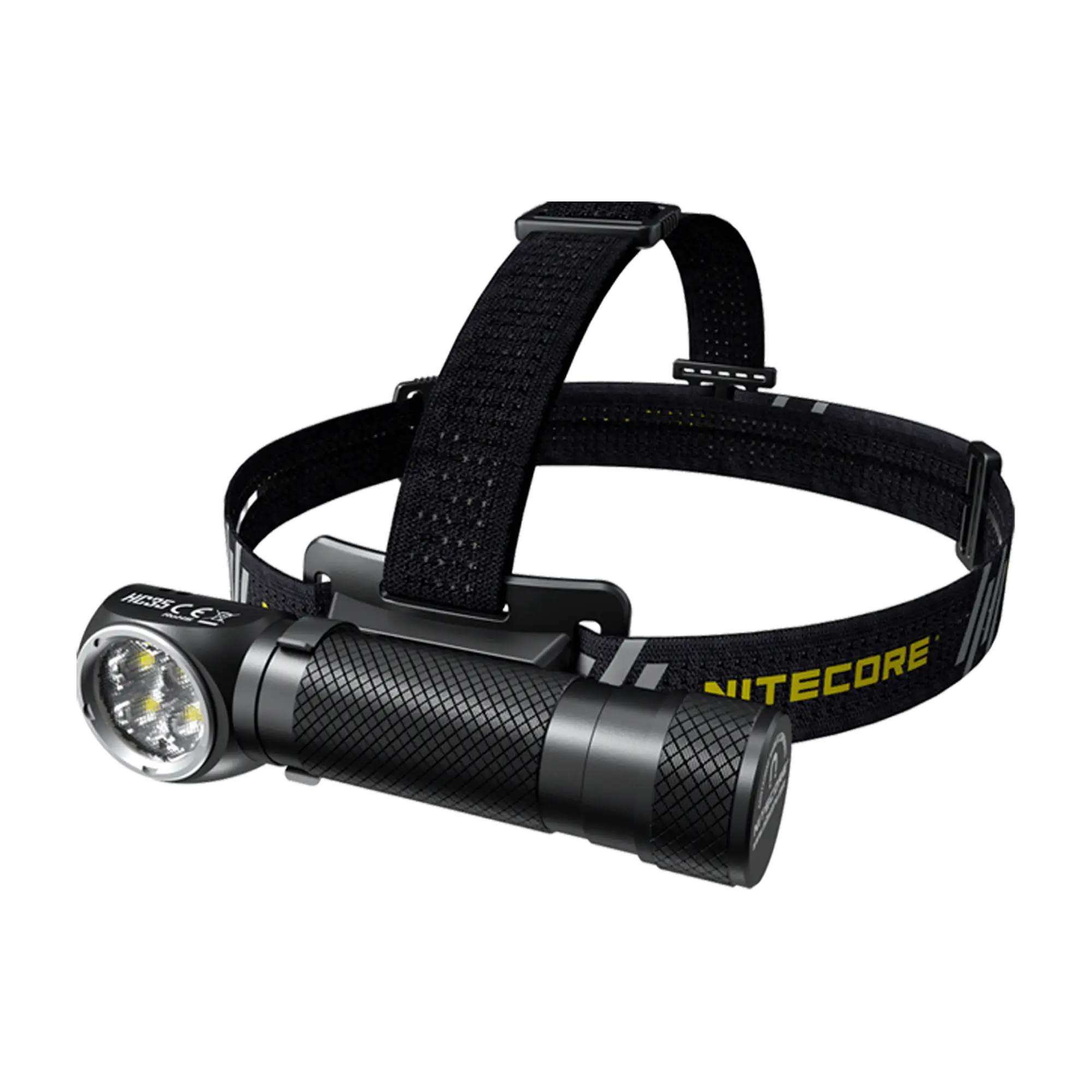 Nitecore HC35 LED Headlamp - 2700 High Lumens Flashlight, USB Rechargeable Outdoor Spotlight, Versatile Light for Work & Sports, Camping, Hiking Use, Flashlight For Work, Rechargeable Outdoor Flashlight