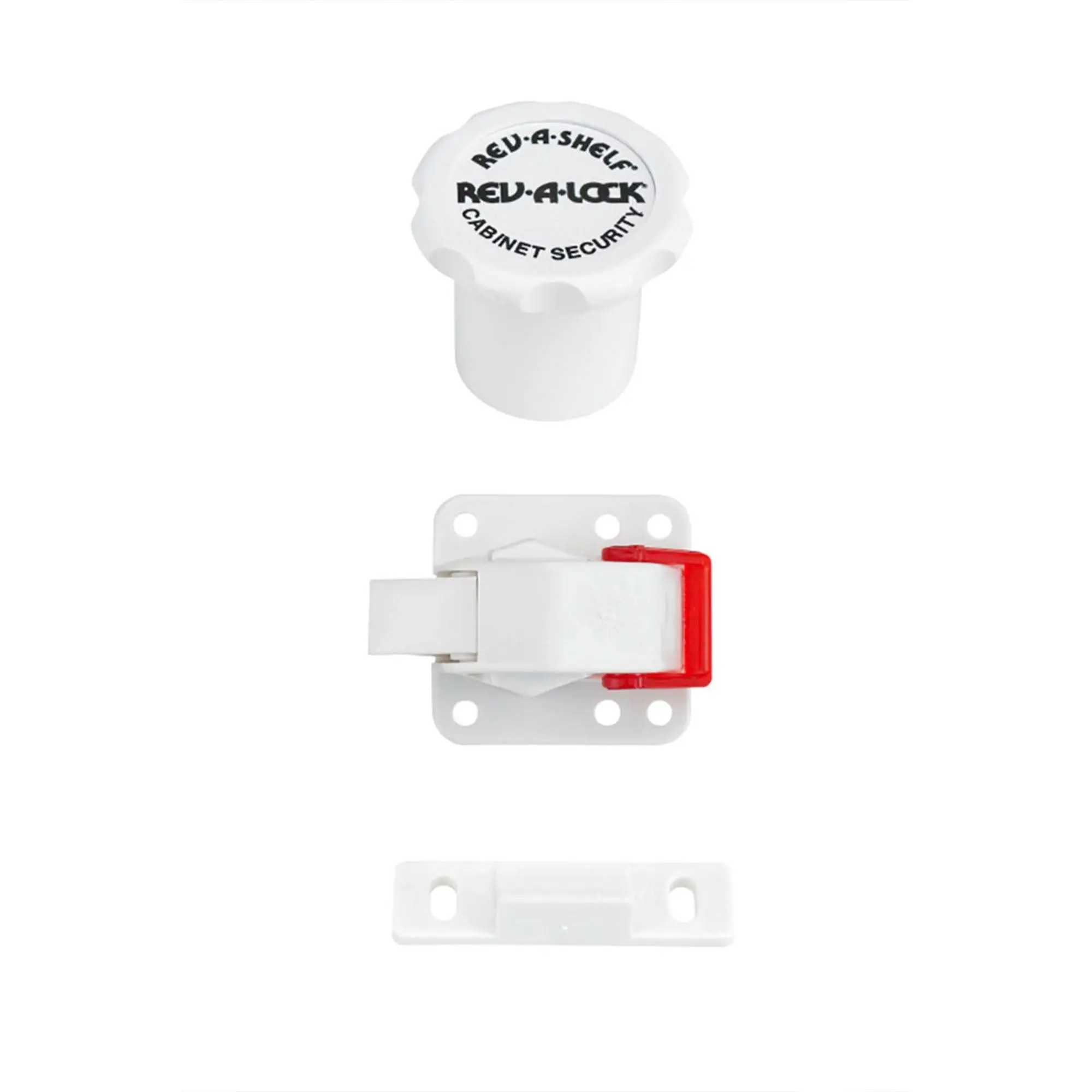 Rev-A-Shelf Rev-A-Lock Magnetic Child-Safe Cabinet Security System, RAL-101-1