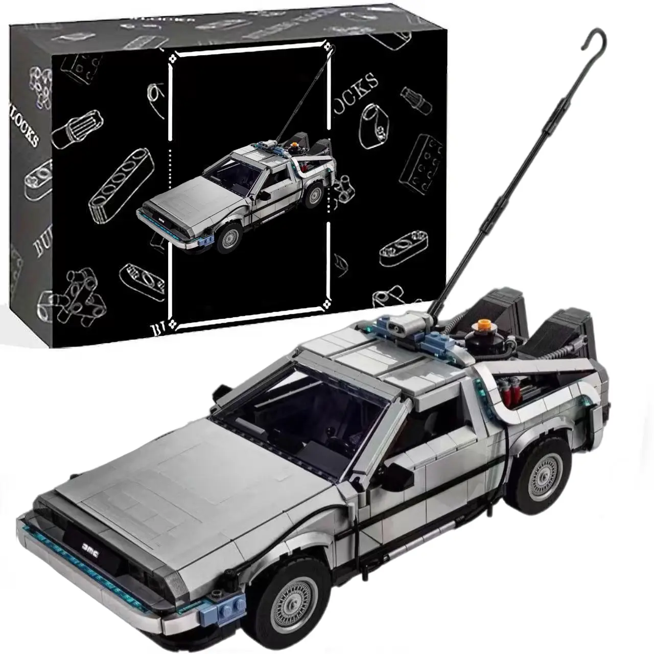 1872 Pieces, Model Car Building Kit,  Perfect Build for Teens and Adults Who Love to Create.  Pretend Play & Display Car Toy W/2 Build Modes for Boys & Girls, Ages 12+ - Gift Ideas for Birthdays & Fans