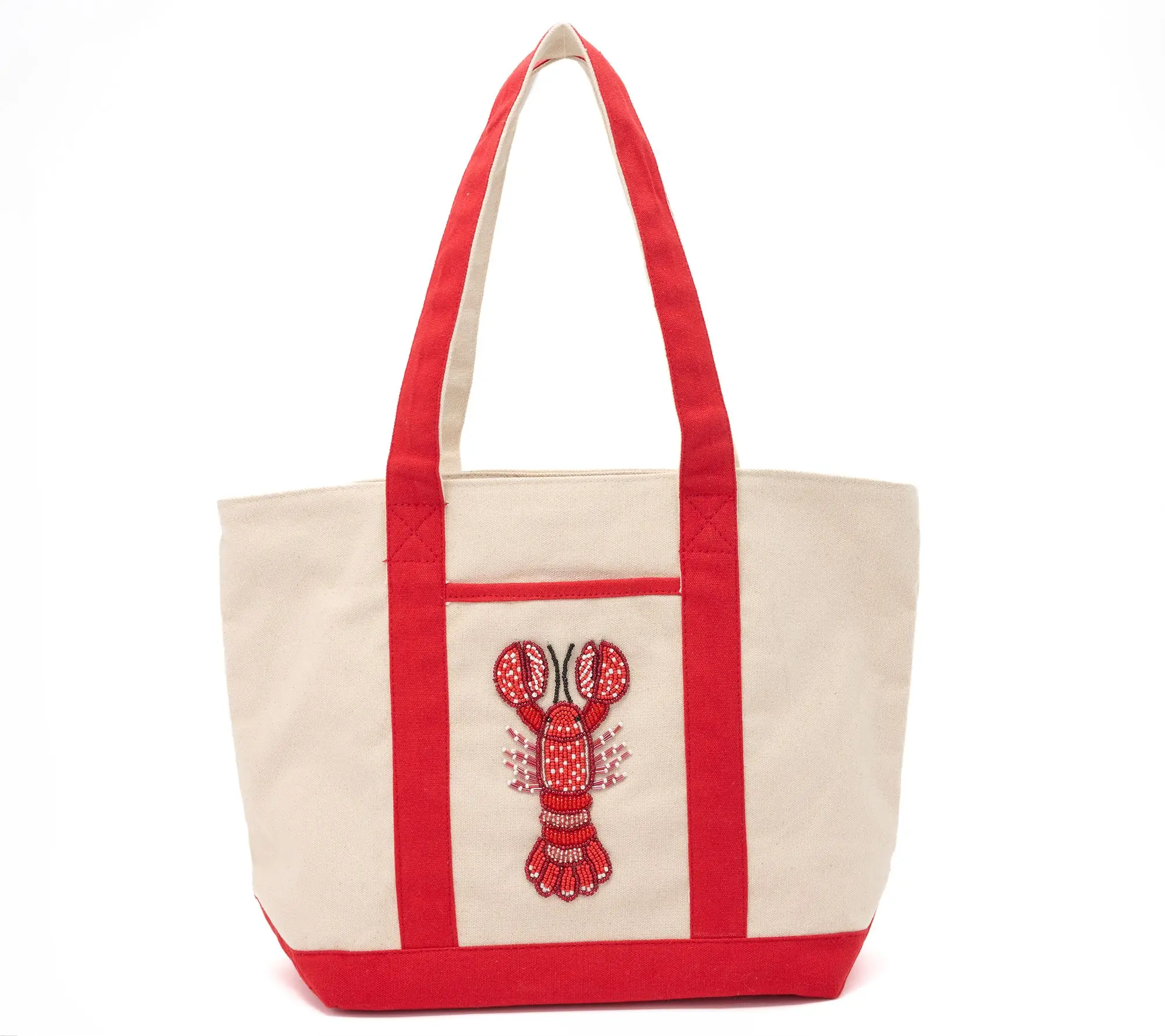 America & Beyond Icon Zip-Top Canvas Tote America & Beyond Icon Zip-Top Canvas Tote