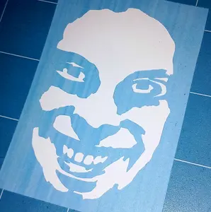 Aphex Face Vinyl Decal, Aphex Twin Bumper Sticker for Car Laptop Phone Wall Mirror Water Bottle Toolbox Waterproof UV Weather Resistant 6+ Years Outdoor Use