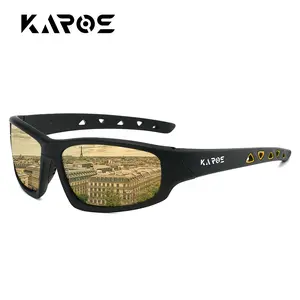 Perfect for everyday use, the KAROS polarized sunglasses feature unisex retro-style rectangular and square frames with UV400 protection, making them the perfect gift for a seaside getaway.