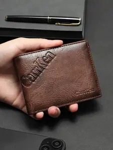 Men's Multi-Functional Casual Fashion Short Wallet, Letter Pattern Large Capacity Card Holder, Perfect Gift for Father's Day & Valentine's Day, Durable Wallet