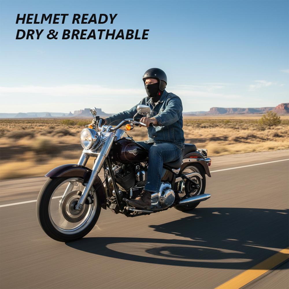 6pcs Full Face Windproof Thermal Headgear for Motorcycle Cycling, Skiing & Hiking, Unisex hot Weather Gear for Outdoor Sports, Windproof Mask, Full Face, Snug Fit, Highquality Stitching, Breathable Fabric,  ﻿