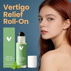 Vertigo Relief Roll-On - Soothing Calming Aroma Refreshing Aromatherapy Roller Ball Essential Oil Natural