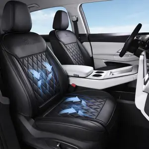 NTRCEESS Active Suction Ventilated Cooling Car Seat Cushion - Negative Pressure Cooling System with Forced Airflow, Universal Fit for hot Weather (Most Cars)